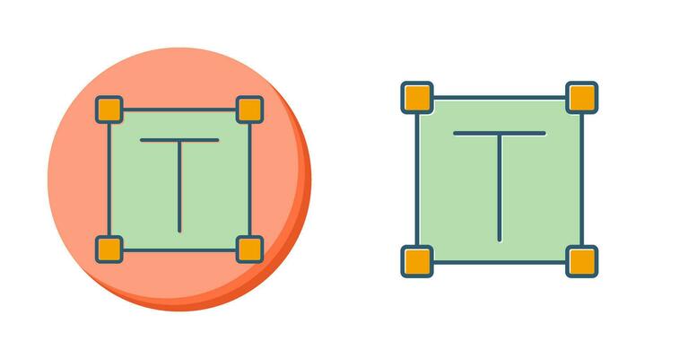 Text Vector Icon