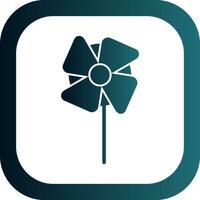 Pinwheel Vector Icon Design