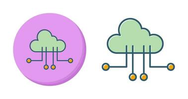 Cloud Computing Vector Icon