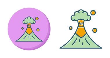 Volcano Vector Icon