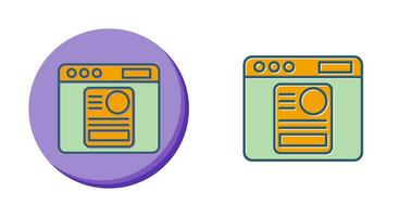 Blog Vector Icon