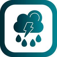 diseño de icono de vector de tormenta