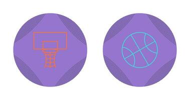 icono de vector de baloncesto