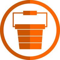 Bucket Vector Icon Design