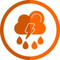 diseño de icono de vector de tormenta