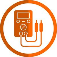 Voltmeter Vector Icon Design