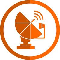 Satellite dish Vector Icon Design