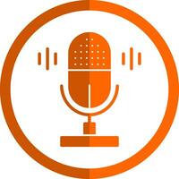 Audio recorder Vector Icon Design