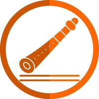 Shakuhachi Vector Icon Design