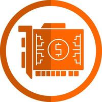 Gpu mining Vector Icon Design