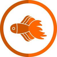 Betta fish Vector Icon Design