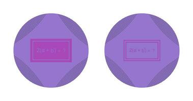 Solving Formula Vector Icon