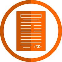 Registered document Vector Icon Design