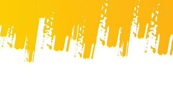 Abstract yellow grunge texture on white vector background