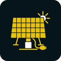 Solar energy Vector Icon Design