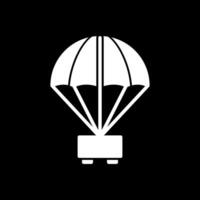 Parachute Vector Icon Design