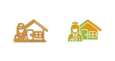 Nursing Home Vector Icon