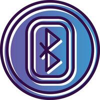 diseño de icono de vector de bluetooth