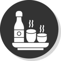 Sake Vector Icon Design