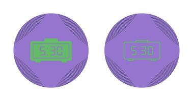 Digital Clock Vector Icon
