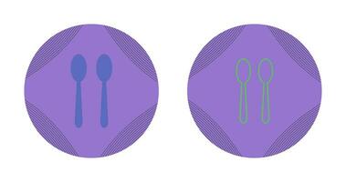 Spoons Vector Icon