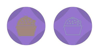 Cup Cake Vector Icon