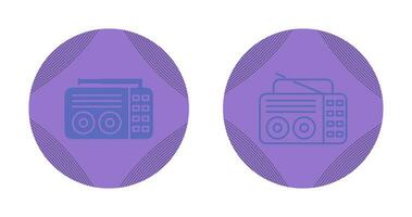 Old Radio Vector Icon