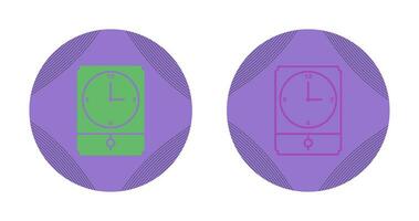 Large Clock Vector Icon