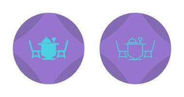 Dinner Table Vector Icon