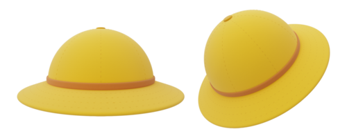 Yellow children's hat. png