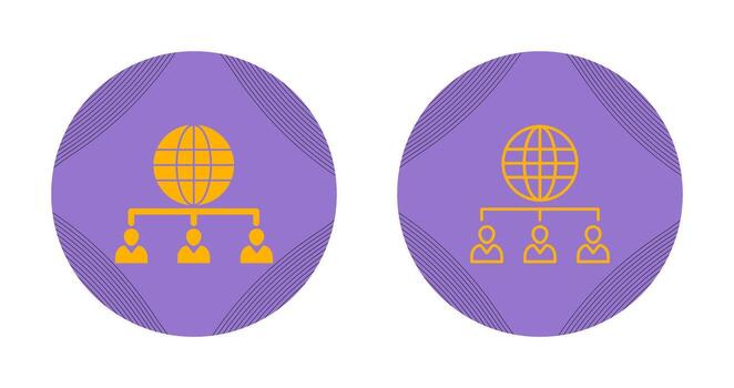 Web ClientServer Vector Icon