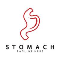 stomach care icon designs vector