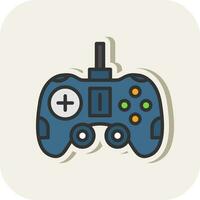 diseño de icono de vector de gamepad