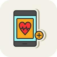 Medical app Vector Icon Design