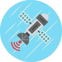 Space station Vector Icon Design