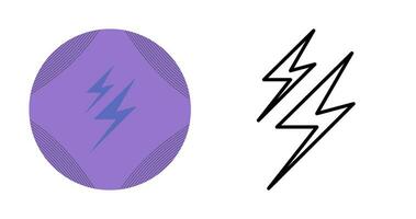 Lightning Vector Icon