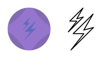 Lightning Vector Icon