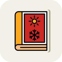 diseño de icono de vector de libro