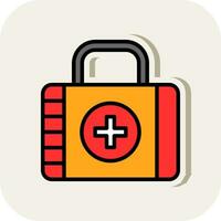 First AId Kit Vector Icon Design