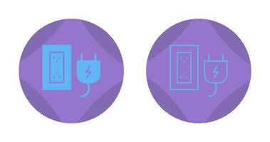 Plug and Socket Vector Icon