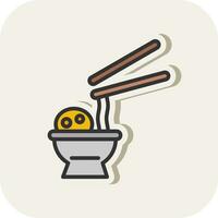 Ramen Vector Icon Design