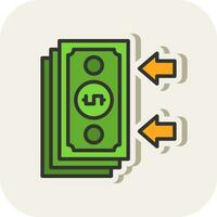 Cash Vector Icon Design