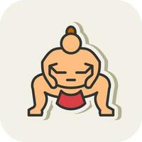 Sumo Vector Icon Design