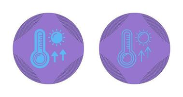 High Temperatures Vector Icon