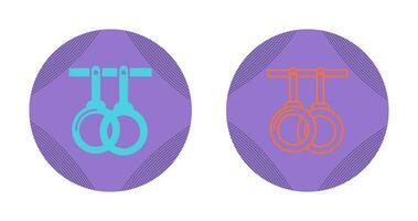 Gym Rings Vector Icon