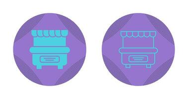 Food Stall Vector Icon