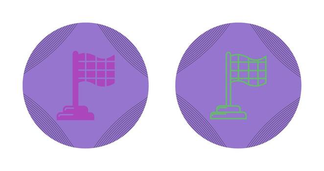 icono de vector de banderas