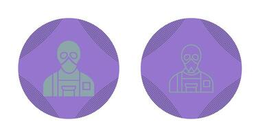 Gas Mask Vector Icon