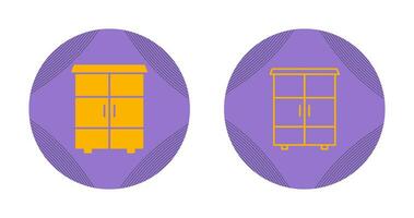 Shelves Cabinet Vector Icon