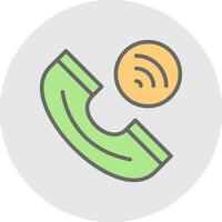 Phone Call Vector Icon Design